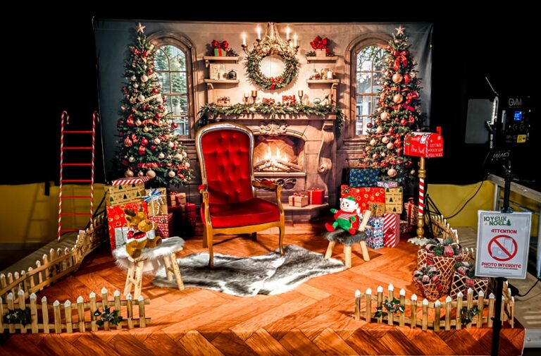 Stand photo Pere Noel