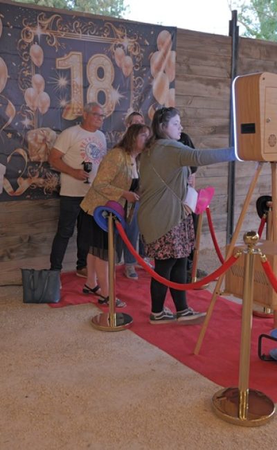 Photobooth anniversaire